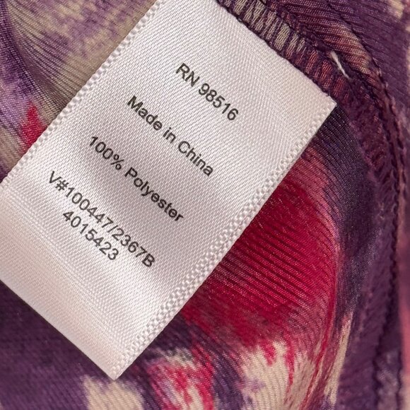 Coldwater Creek Sleeveless Cowl Neck satin top size 2X plus pink  Womens Blouse - Picture 3 of 14